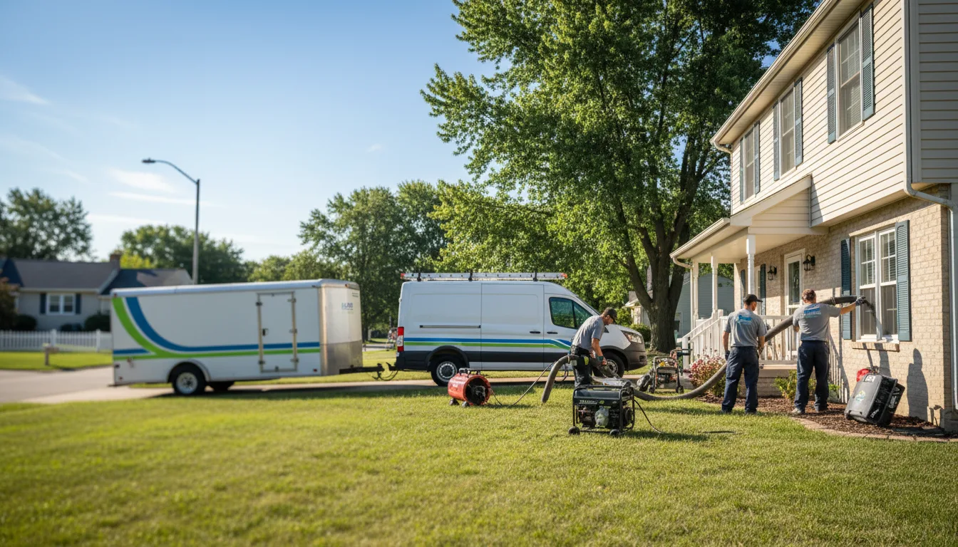 Flooded Basement Restoration And Cleanup With Repair in Lenora, KS near me